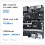 Мини-компьютер BL/MINI S/N5095/8G/128G/Navy Blue bp Bad Pack — изображение 7