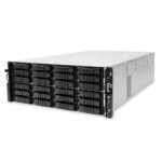 Платформа системного блока AIC XP1-A401TU01 4U 24-bay high availability storage server, 24x 12G SATA/SAS hot-swap 3.5/2.5" bay, 2x canister, 1200W 1+1 Platinum redundant power supply, 8x 6038 fan, 36" slide rail, w/o bezel Per canister node: Tucana motherboard, Intel Lewisburg, DDR4 RDIMM x16, Intel