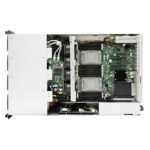 Платформа системного блока AIC XP1-A401TU01 4U 24-bay high availability storage server, 24x 12G SATA/SAS hot-swap 3.5/2.5" bay, 2x canister, 1200W 1+1 Platinum redundant power supply, 8x 6038 fan, 36" slide rail, w/o bezel Per canister node: Tucana motherboard, Intel Lewisburg, DDR4 RDIMM x16, Intel — изображение 3