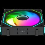 Вентилятор Fan Ocypus Gamma F12 UNI BK ARGB REVERSE BLADE 3 IN 1 /Black/ PWM — изображение 3