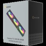 Вентилятор Fan Ocypus Gamma F12 UNI BK ARGB REVERSE BLADE 3 IN 1 /Black/ PWM — изображение 7