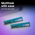 Модуль памяти16GB Crucial DDR4 3200 DIMM Classic Desktop Memory Non-ECC, CL22, 1.2V, DRx8 oem — изображение 4