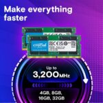 Модуль памяти16GB Crucial DDR4 3200 DIMM Classic Desktop Memory Non-ECC, CL22, 1.2V, DRx8 oem — изображение 2