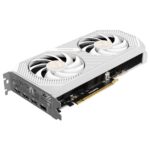 Видеокарта Zotac RTX5070 TWIN EDGE OC WHITE ED 12GB GDDR7 192bit 3xDP HDMI 2FAN PREMIUM PACK — изображение 3