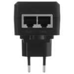 PoE-адаптер Tenda PoE15F-48V-I Инжектор PoE 1х100Мбит, встроенная розетка 100-240 В — изображение 5