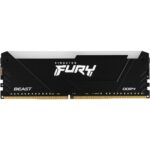 Модуль памяти Kingston 16GB DDR4 3200MHz DIMM FURY Beast Black RGB XMP CL16, 1.35V 288-pin Non-ECC — изображение 3