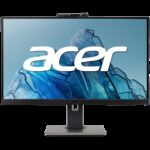 Монитор 27" ACER B277UD3bmiqprcuzx Black (IPS, 2560x1440, 4ms, 350cd, 100Hz, HDMI, DP, DP Out, USB-C, USB, SPK, CAM, HAS, Pivot)