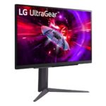 Монитор 27" LG 27GR83Q-B Black (IPS, 2560x1440, HDMI+HDMI+DP, USB Hub, 1 ms, 178°/178°, 500 cd/m, 1000:1, 240Hz, Pivot) — изображение 3