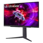 Монитор 27" LG 27GR83Q-B Black (IPS, 2560x1440, HDMI+HDMI+DP, USB Hub, 1 ms, 178°/178°, 500 cd/m, 1000:1, 240Hz, Pivot) — изображение 2