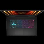 Ноутбук MSI Katana 17 HX B14WGK-274XRU Intel Core i7-14650HX/32Gb (2*16 D5)/SSD1Tb/RTX5070 8Gb (115W)/17.3"/IPS/QHD/2560x1440/240Hz/NoOS/RJ-45/Black/2.7kg — изображение 4