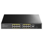 Коммутатор CUDY 16-Port 10/100M PoE+ Switch with 2 Gigabit Uplink and 1 SFP Port 200W 16-Port 10/100M PSE RJ-45 +2 Gigabit RJ- 45 +1SFP Port with 16 POE Ports Switch with Built-in power supply, support 16-port IEEE 802.3at PoE+ Injector,Rack-mountable Steel case, 200W Internal — изображение 2