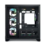 Корпус для ПК Forza FZ-G42A Seaview TG ATX Case, black, w/o psu, Tempered glass front panel, 1x3,5", 3x2,5",USB3. — изображение 2