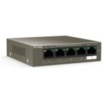 Коммутатор IP-COM G1105P-4-63W Коммутатор неуправляемый PoE, 5 портов 5x1 Гбит/с, PoE 4х58 Вт, настольный — изображение 3