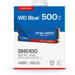 Твердотельный накопитель SSD Western Digital M.2 500GB Blue SN510 SSD WDS500G5B0E PCIe NVMe 4.0 x4 — изображение 5