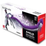 Видеокарта Sapphire RX9070 PURE OC 16GB GDDR6 256bit 2xDP 2xHDMI 3FAN RTL — изображение 8