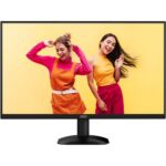 Монитор 27" AOC Q27B35E IPS, 2560x1440, 75Hz, 4ms, 300сd/m, 1500:1 | HDMI(1.4), DP(1.4) | HAS, ExPSU, Vesa 100, Black — изображение 2