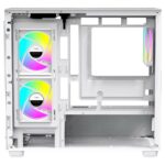 Корпус для ПК Case Ocypus Gamma C52 WH ARGB mATX / win / white / 3 ARGB fans / no PSU / Tempered Glass — изображение 5