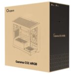 Корпус для ПК Case Ocypus Gamma C52 WH ARGB mATX / win / white / 3 ARGB fans / no PSU / Tempered Glass — изображение 12