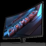 Монитор 31.5" Gigabyte GS32QCA EU Black (31.5", VA, 2560x1440, 180Hz, 3500:1, 1ms, 2xHDMI 2.0, DP 1.4, Curved) — изображение 2