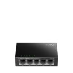 Коммутатор CUDY 5-Port 10/100 Mbps Metal Switch 5-Port 10/100 Mbps Desktop Switch, 5 10/100M RJ45 Ports, Loop Detection, Metal Case, Power Saving, Plug & Play, Wall-Mount — изображение 2