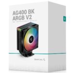 Вентилятор для процессора Deepcool AG400 BK ARGB V2 — изображение 10
