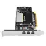 NVIDIA Quadro T400 Graphics Cards with accessories (ATX bracket), 4GB, Bulk Packing — изображение 4