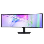 Монитор 49" SAMSUNG S49C950UAI ViewFinity S9 S95UC DQHD Curved VA, 5120x1440, 120Hz, 5ms, 350сd/m, 3000:1, HDR10 | 2xHDMI(2.0), DP(1.4), Type-C(PD-90W), 3xUSB3.0, RJ45 | HAS, Swivel, InPSU, Speakers, Vesa 100, Black — изображение 3
