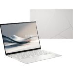 Ноутбук ASUS Zenbook S14 UX5406SA-PV058W Intel Core Ultra 7 258V/32Gb (soldered D5)/SSD1Tb/UMA/14"/OLED/WQXGA+/2880x1800/120Hz/Win11/White/1.2kg — изображение 10
