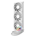 Вентилятор Cooler ID-Cooling FX360 LCD PE WHITE LCD SCREEN 350W/ all Intel/AMD/ no LED fan — изображение 2