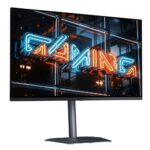 Монитор 31.5" Gigabyte MO32U24 EK Black (31,5 "QD-OLED, 10bits 3840 x 2160, 240Hz, 2xHDMI 2.1, DP 1.4, 3xUSB 3.2, USB Type-C (18Вт), 0,03 ms,178°/178°, 300 нит (типичная), 1000 нит (пиковая), 1,5 М:1, Pivot) — изображение 2
