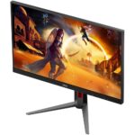 Монитор 27" AOC 27G4HA IPS, 1920x1080, 200Hz, 1ms, 300сd/m, 1000:1, HDR10 | 2xHDMI(2.0), DP(1.4) | HAS, Pivot, Swivel, InPSU, Speakers, Vesa 100, Black/Red — изображение 5