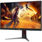 Монитор 27" AOC 27G4HA IPS, 1920x1080, 200Hz, 1ms, 300сd/m, 1000:1, HDR10 | 2xHDMI(2.0), DP(1.4) | HAS, Pivot, Swivel, InPSU, Speakers, Vesa 100, Black/Red — изображение 2