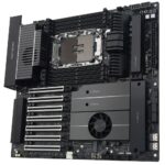 Материнская плата ASUS PRO WS W890E-SAGE SE LGA4710-2 EEB 8xDDR5 7xPCIEx16 4xM.2 2xUSB-C 2xmini DP 2x10GLAN — изображение 3