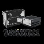 Блок питания ПК MSI PRO A1000PL PCIE5 1000W, 80+ Platinum, полностью модульный, ATX 3.1, PCIE5.1, RTL — изображение 5