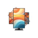 Монитор 27" MSI PRO MP275PHG E14 IPS, 1920x1080, 144Hz, 4ms, 250сd/m, 1500:1, HDR | HDMI(2.0), DP(1.2a), Type-C(PD-15W), 4xUSB3.2 | HAS, Pivot, Swivel, InPSU, Speakers, Vesa 100, Black — изображение 2