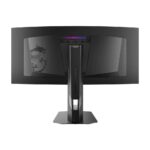 Монитор 34" MSI MPG 341CQR QD-OLED X36 QD-OLED, 3440x1440, 360Hz, 0,03ms, 300сd/m, 1500000:1, HDR10 | 2xHDMI(2.1), DP(2.1a), Type-C(PD-98W), 2xUSB2.0 | HAS, Swivel, InPSU, Vesa 100, Black — изображение 5