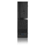 Корпус для ПК FoxLine FL-1001-TFX300S-U32C mATX case, black w/PSU TFX 300W, w/2xUSB2.0+2xUSB3.0+1xType-C (USB2.0),w/1xcombo audio, w/pwr cord, w/ 8cm FAN — изображение 2