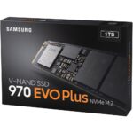 Твердотельный накопитель SSD Samsung 970 EVO Plus M.2 2280 1TB Client PCIe Gen3x4 with NVMe, 3500/3300, IOPS 600/550K, MTBF 1.5M, 3D NAND TLC, 1024MB, 600TBW, NVMe 1.3, RTL — изображение 5