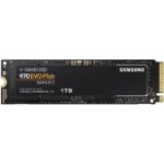 Твердотельный накопитель SSD Samsung 970 EVO Plus M.2 2280 1TB Client PCIe Gen3x4 with NVMe, 3500/3300, IOPS 600/550K, MTBF 1.5M, 3D NAND TLC, 1024MB, 600TBW, NVMe 1.3, RTL