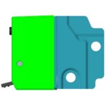 Комплектующие корпусов Chenbro 384-MEC07495B0A0 AS'Y COMPONENT,RM15112,CABINETEAR,BULK,48PCS/CTN,GVT(K),RIGHT EAR(BK),W/OLED BOARD — изображение 3