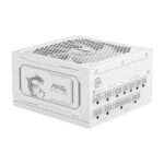 Блок питания ПК MSI MAG A1000GL PCIE5 White 1000W, 80+ Gold, полностью модульный, ATX 3.1, PCIE5.1, БЕЛЫЙ, RTL