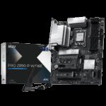 Материнская плата MSI PRO Z890-P WIFI6E Z890, LGA1851, 4*DDR5, 3*PCIEx16, 1*PCIEx1, 4*M.2, 2*TypeC, 1*USB3.2 Gen2, 6*USB3.2 Gen1, 8*USB2.0, 4*SATA3, 5G, DP, HDMI, ATX, RTL