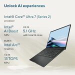 Ноутбук ASUS Zenbook 14 UX3405CA-U7512 Intel Core Ultra 7 255H/16Gb (soldered D5)/SSD512Gb/UMA/14"/OLED/Touch/WUXGA/1920x1200/120Hz/Win11 (SL English)/Grey/1.28kg — изображение 5