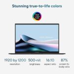 Ноутбук ASUS Zenbook 14 UX3405CA-U7512 Intel Core Ultra 7 255H/16Gb (soldered D5)/SSD512Gb/UMA/14"/OLED/Touch/WUXGA/1920x1200/120Hz/Win11 (SL English)/Grey/1.28kg — изображение 2