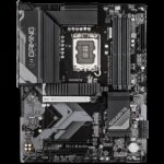 Материнская плата Gigabyte B760 GAMING X D4 GEN5, B760, LGA1700, 4*DDR4, 3*PCIEx16, 3*M.2, 1*TypeC, 2*USB3.2Gen2, 4*USB3.2Gen1, 8*USB2.0, 4*SATA3.0, 2.5G, DP, HDMI, ATX, RTL — изображение 2