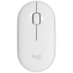 Беспроводная компактная мышь Logitech Pebble M350, off-white