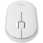 Беспроводная компактная мышь Logitech Pebble M350, off-white — изображение 3