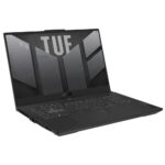 Ноутбук ASUS TUF Gaming A17 FA707NUG-HX182 AMD Ryzen 7 7445HS/16Gb (D5)/SSD512Gb/RTX4050 6Gb (115W)/17.3"/IPS/FHD/1920x1080/144Hz/NoOS/RJ-45/Mecha Gray/2.6kg — изображение 4