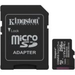 Карта памяти Kingston microSDXC 256GB Kingston Canvas Select Plus Memory Card SDCS3/256GB UHS-I U3 Class 10/V10/A1, Adapter, 150Mb/s, RTL — изображение 2