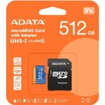 Карта памяти ADATA 512GB Premier microSDXC UHS-I Class 1 — изображение 2